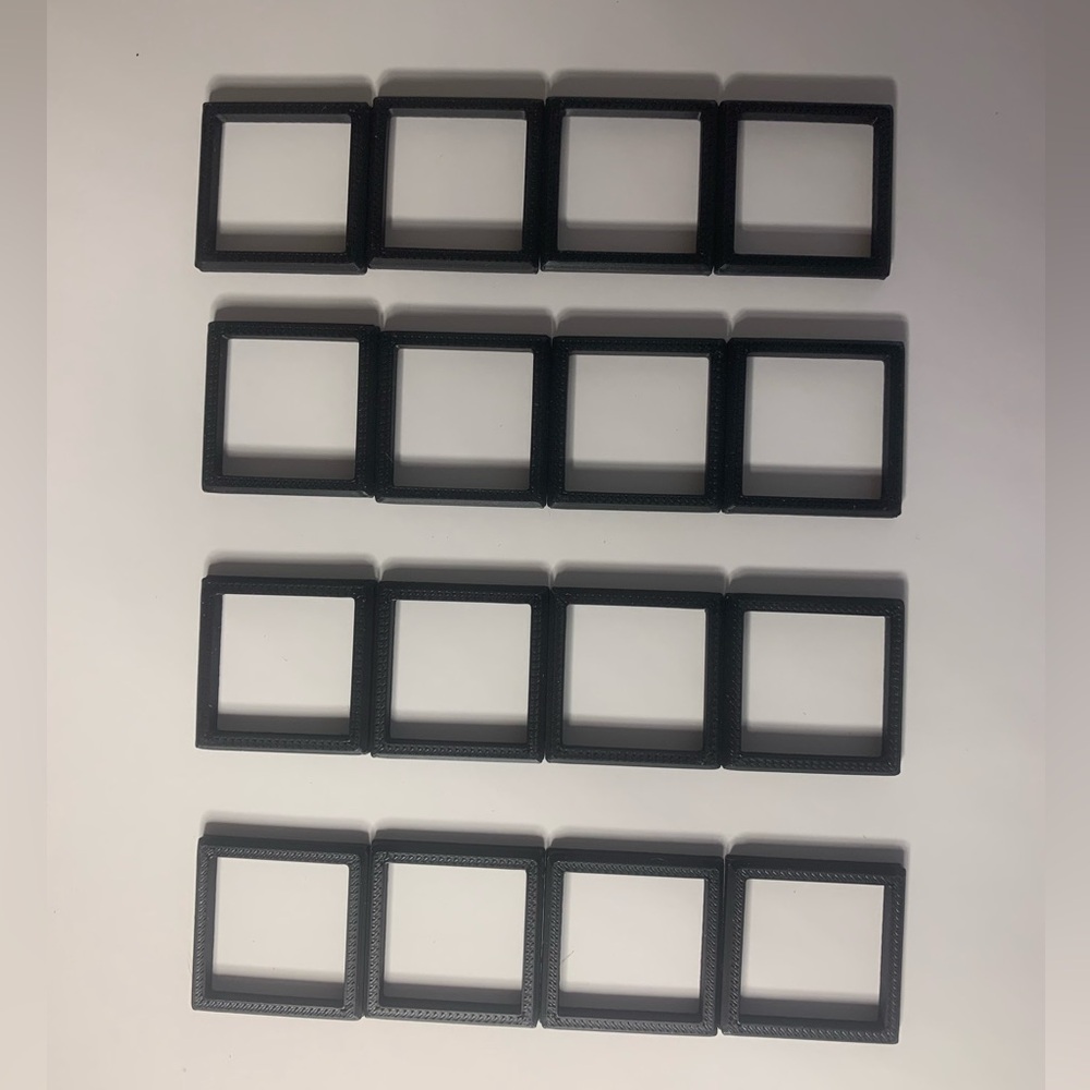 Pack of 16 Warhammer Base Adaptors 20mm to 25mm Bevel Edge